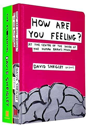 Stock image for How are You Feeling & What the Hell are You Doing By David Shrigley 2 Books Collection Set for sale by GF Books, Inc.