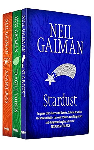 Stock image for Neil Gaiman Collection 3 Books Set (Stardust, Fragile Things, Anansi Boys) for sale by Wizard Books