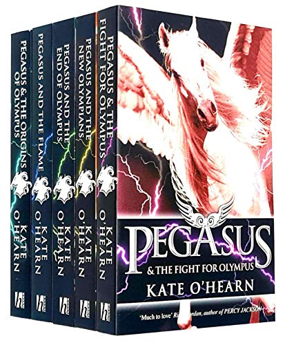 Stock image for Pegasus Series Kate o Hearn 5 Books Collection Set (Pegasus And the Flame, The New Olympians, the Origins of Olympus, the Fight for Olympus, the End of Olympus) for sale by Books Unplugged