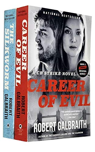 Stock image for Cormoran Strike Series 2 Books Collection Set By Robert Galbraith (The Silkworm, Career of Evil) for sale by Books Unplugged