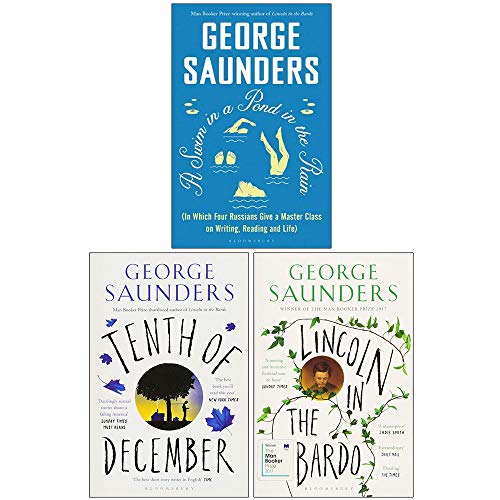 9789124090258: George Saunders Collection 3 Books Set (A Swim in a Pond in the Rain, Tenth of December, Lincoln in the Bardo)