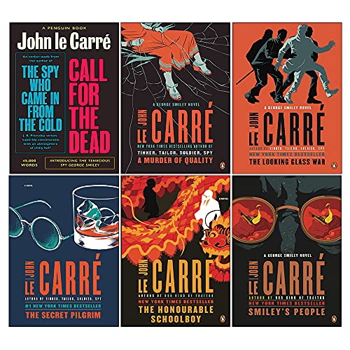 Imagen de archivo de George Smiley Series Collection 6 Books Set By John Le Carr (Call for the Dead, A Murder of Quality, The Looking Glass War, The Honourable Schoolboy, Smiley's People, The Secret Pilgrim) a la venta por Books Unplugged