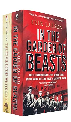 Stock image for Erik Larson Collection 2 Books Set (In The Garden of Beasts, The Devil In The White City) [Paperback] Erik Larson for sale by AFFORDABLE PRODUCTS