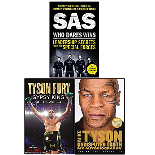 Stock image for SAS: Who Dares Wins, Tyson Fury: Gypsy King, Undisputed Truth 3 Books Collection Set for sale by GF Books, Inc.