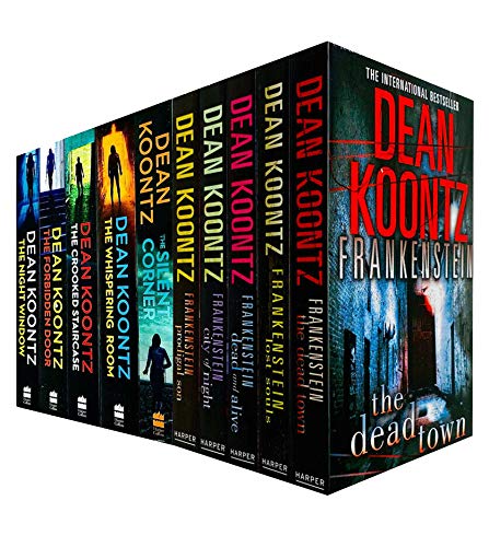 Beispielbild fr Dean Koontz Frankenstein & Jane Hawk Series Collection 10 Books Set (Prodigal Son,City of Night,Dead and Alive,Lost Souls,Dead Town,Silent Corner,Whispering Room,Crooked Staircase and More) zum Verkauf von Books Unplugged