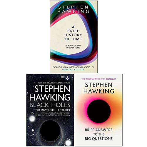 9789124095079: Stephen Hawking Collection 3 Books Set (A Brief History Of Time, Black Holes The Reith Lectures, Brief Answers to the Big Questions)