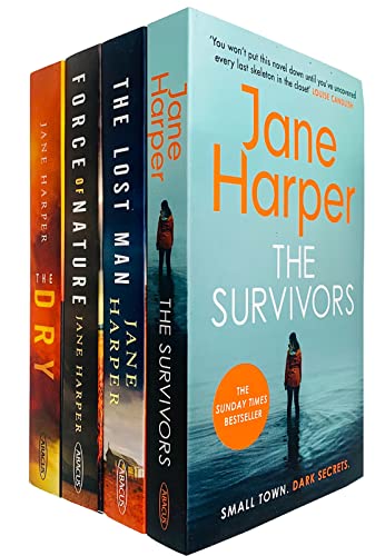 9789124101138: Jane Harper 4 Books Collection Set (The Dry, Force of Nature, The Lost Man & The Survivors)