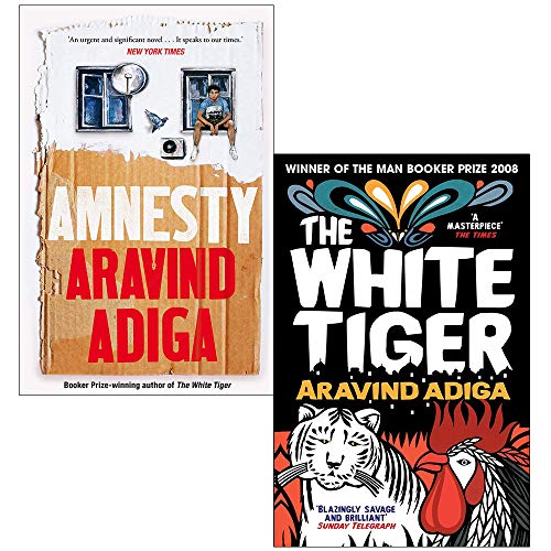 Stock image for Amnesty & The White Tiger By Aravind Adiga 2 Books Collection Set for sale by WorldofBooks
