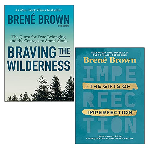 Stock image for Bren Brown Collection 2 Books Set (Braving the Wilderness, The Gifts of Imperfection [Hardcover]) for sale by Books Unplugged