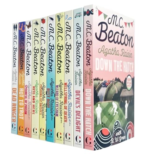 Beispielbild fr MC Beaton Agatha Raisin Series 10 Books Collection Set (Deadly Dance,Haunted House,Curious Curate,Day The Floods Came,Love From Hell,Fairies Of Fryfam,Witch Of Wyckhadden, Wizard Of Evesham & More) zum Verkauf von GF Books, Inc.