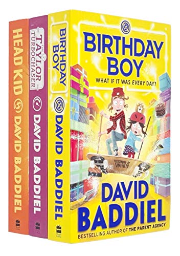 9789124106898: Juego de 3 libros de la coleccin David Baddiel (Birthday Boy, The Taylor Turbochaser, Head Kid)