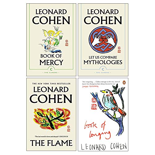 Imagen de archivo de Leonard Cohen Collection 4 Books Set ( Book of Longing, The Flame, Book of Mercy, Let Us Compare Mythologies) a la venta por Books Unplugged