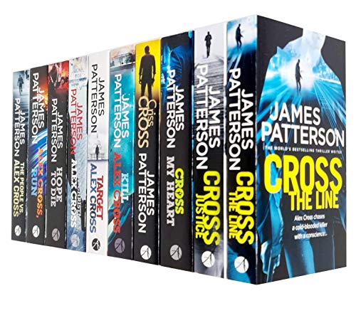 Stock image for James Patterson Alex Cross Collection 10 Books Set (Cross the Line, Cross Justice, Cross My Heart, Criss Cross, Kill Alex Cross, Target, Merry Christmas, Hope to Die, Run, The People vs. Alex Cross) for sale by Front Cover Books