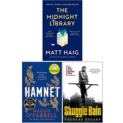 Stock image for The Midnight Library, Hamnet, Shuggie Bain 3 Books Collection Set for sale by GF Books, Inc.