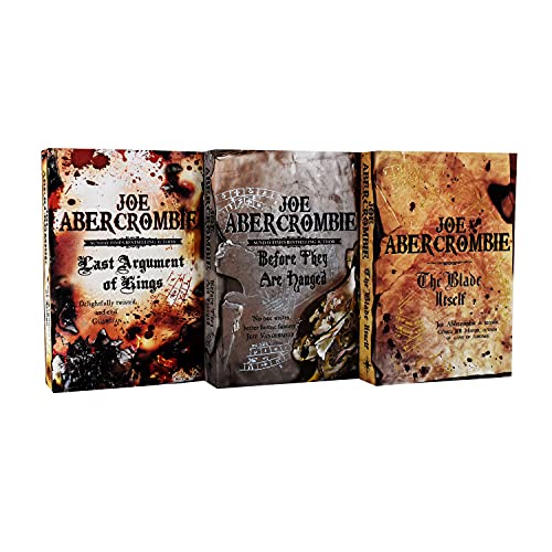 Stock image for Joe Abercrombie First Law Series 3 Books Collection Set (The Blade Itself, Before They Are Hanged, Last Argument Of Kings) for sale by Grumpys Fine Books