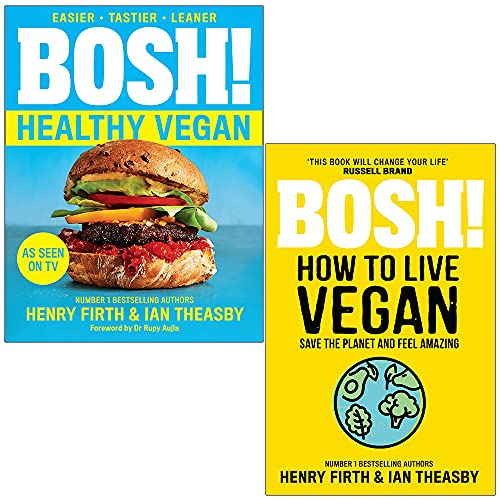 9789124123420: BOSH! Healthy Vegan & Bosh! How To Live Vegan By Henry Firth, Ian Theasby 2 Books Collection Set