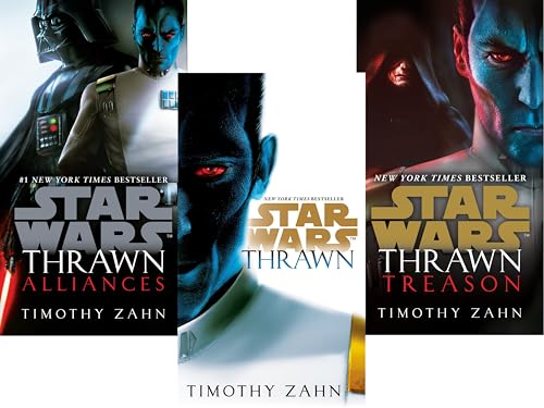 Imagen de archivo de Star Wars: Thrawn Series Books 1 - 3 Collection Set by Timothy Zahn (Thrawn, Alliances & Treason) a la venta por Ergodebooks