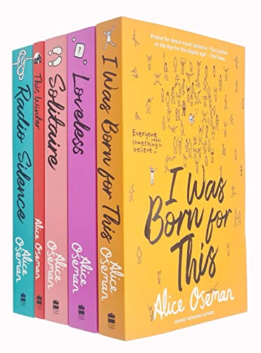 Stock image for Alice Oseman Collection 5 Books Set (I Was Born for This, Loveless, Solitaire, Radio Silence, This Winter) for sale by GF Books, Inc.