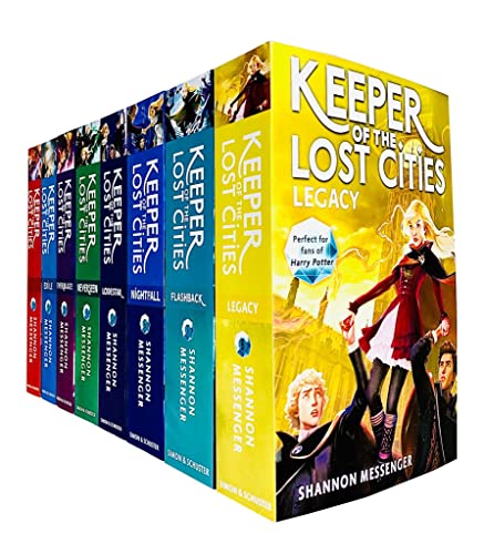 Stock image for Keeper of the Lost Cities Series Volume 1 - 8 Collection Books Set by Shannon Messenger (Keeper of the Lost Cities, Exile, Everblaze, Neverseen, Lodestar, Nightfall, Flashback & Legacy) for sale by GF Books, Inc.