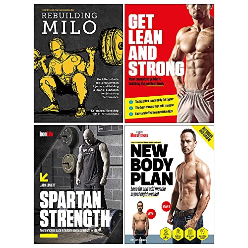 Stock image for Rebuilding Milo [Hardcover], New Body Plan, Spartan Strength, Get Lean And Strong 4 Books Collection Set for sale by Books Unplugged