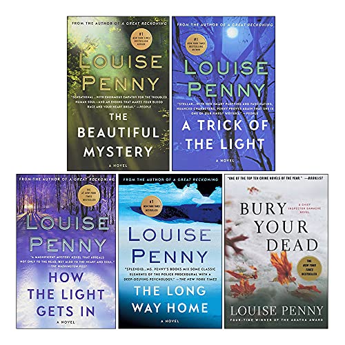 Imagen de archivo de The Chief Inspector Gamache Series Books 6 - 10 Collection Box Set by Louise Penny (Bury Your Dead, A Trick Of The Light, Beautiful Mystery, How The Light Gets In Long Way Home) a la venta por Byrd Books