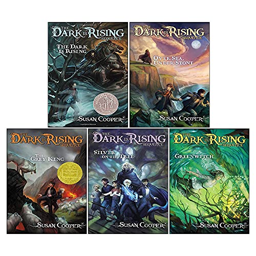 Stock image for The Dark Is Rising Sequence Collection 5 Books Set By Susan Cooper ( Over Sea, Under Stone,The Dark is Rising, Green Witch, The Grey King Silver On The Tree) for sale by Solr Books