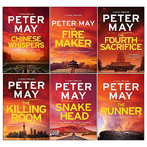 Stock image for China Thrillers Series Books 1 - 6 Collection Set by Peter May (Firemaker, Fourth Sacrifice, Killing Room, Snakehead, Runner & Chinese Whispers) for sale by GF Books, Inc.