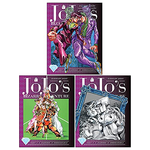 Imagen de archivo de Jojos Bizarre Adventure Part 4 Diamond Is Unbreakable Vol 7-9 Collection 3 Books Set a la venta por GF Books, Inc.