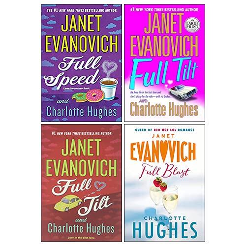 Stock image for Full Series 4 Books Collection Set By Janet Evanovich Charlotte Hughes (Full House, Full Tilt, Full Speed, Full Blast) for sale by GoldenWavesOfBooks