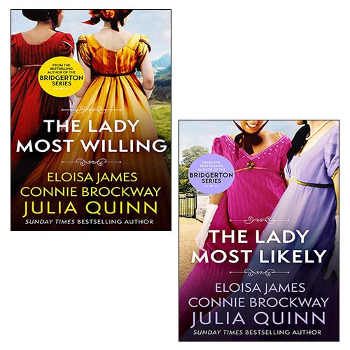 Imagen de archivo de The Lady Most Willing, The Lady Most Likely By Julia Quinn 2 Books Collection Set a la venta por GF Books, Inc.
