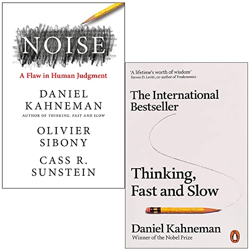 9789124167226: Noise [Hardcover] & Thinking Fast and Slow By Daniel Kahneman 2 Books Collection Set