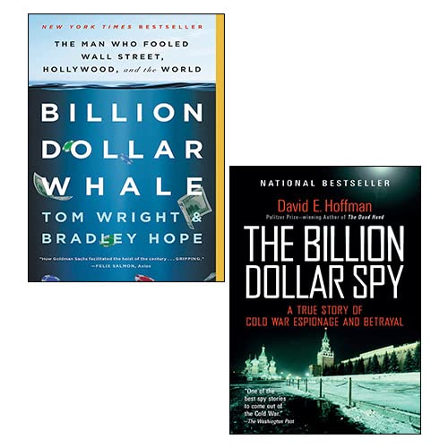 Imagen de archivo de Billion Dollar Whale By Bradley Hope & Tom Wright, The Billion Dollar Spy By David E. Hoffman 2 Books Collection Set a la venta por Buchpark