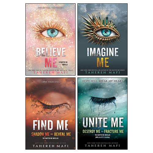 Stock image for Shatter Me Series Collection 4 Books Set By Tahereh Mafi(Unite Me, Believe Me, Imagine Me, Find Me) for sale by Lucky's Textbooks