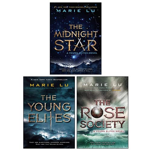 Stock image for The Young Elites Trilogy Collection 3 Books Set By Marie Lu (The Young Elites, The Rose Society & The Midnight Star) for sale by GF Books, Inc.