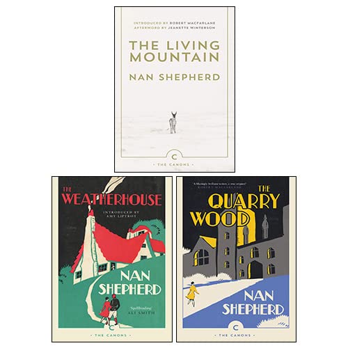 Imagen de archivo de Nan Shepherd 3 Books Collection Set (The Quarry Wood, The Weatherhouse, The Living Mountain) a la venta por Books Unplugged