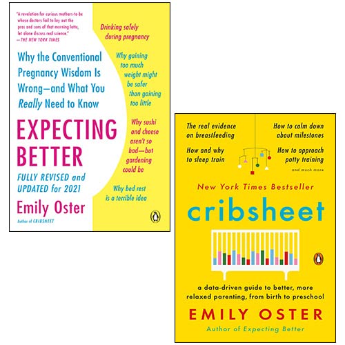 Beispielbild fr Cribsheet & Expecting Better 2 Books Collection Set By Emily Oster zum Verkauf von Lucky's Textbooks