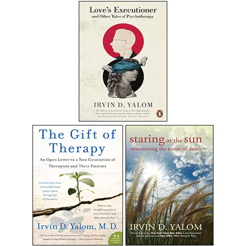 Stock image for Loves Executioner, The Gift of Therapy, Staring at the Sun 3 Books Collection Set By Irvin Yalom for sale by Books Unplugged
