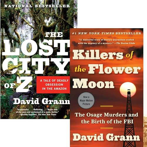 Stock image for David Grann 2 Books Collection Set (Killers of the Flower Moon, The Lost City of Z) for sale by GF Books, Inc.