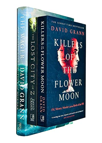 9789124228934: David Grann Collection 3 Books Set (The Wager, Killers of the Flower Moon, The Lost City of Z)