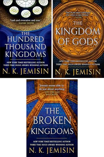 Stock image for The Inheritance Trilogy Series 3 Books Collection Set By N. K. Jemisin(The Hundred Thousand Kingdoms, The Broken Kingdoms, The Kingdom of Gods) for sale by BookResQ.