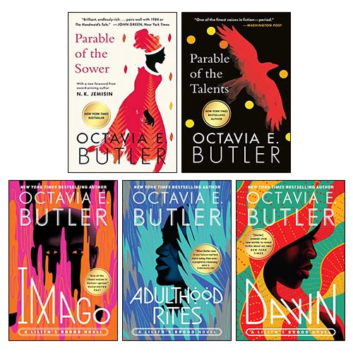 Beispielbild fr Lilith's Brood & Parable Series Collection 5 Books Set By Octavia Butler (Imago, Adulthood Rites, Dawn, Parable of the Talents, Parable of the Show) zum Verkauf von GF Books, Inc.