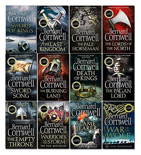 Stock image for Bernard Cornwell The Last Kingdom Series Collection 12 Books Set (The Last Kingdom, The Pale Horseman, The Lords of the North, Sword Song, The Burning Land, Death of Kings, The Pagan Lord & More) for sale by Books Unplugged