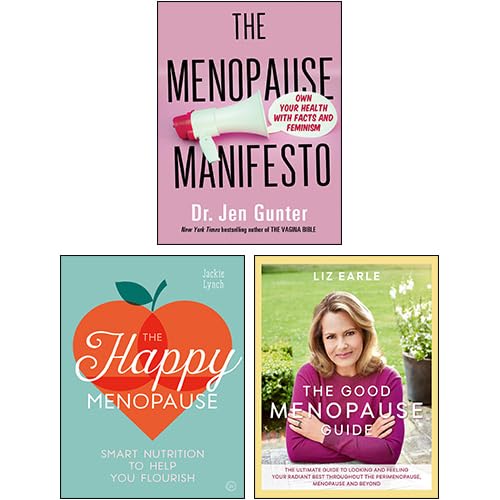Stock image for The Menopause Manifesto, The Happy Menopause, The Good Menopause Guide [Hardcover] 3 Book Collection Set for sale by Books Unplugged