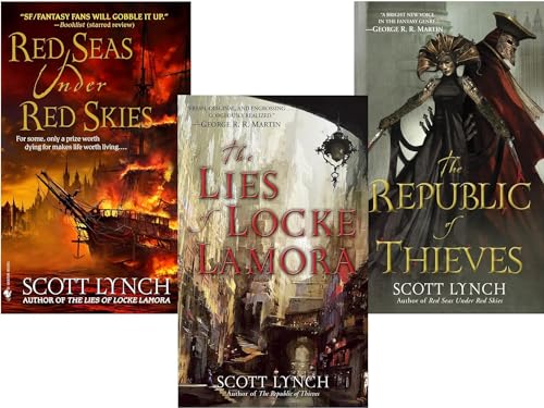 Stock image for Gentleman Bastard Sequence Series 3 Books Collection Set By Scott Lynch(The Lies of Locke Lamora, Red Seas Under Red Skies & The Republic of Thieves) for sale by GF Books, Inc.