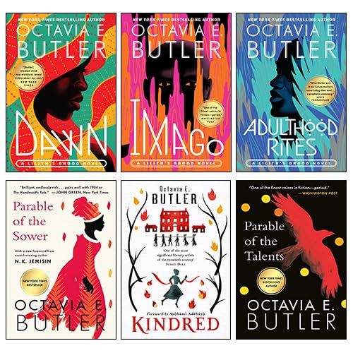 Stock image for Parable & Lilith's Brood Series 6 Books Collection Set By Octavia E. Butler(Kindred, Parable of the Sower, Parable of the Talents, Dawn, Adulthood Rites, Imago) for sale by Books Unplugged