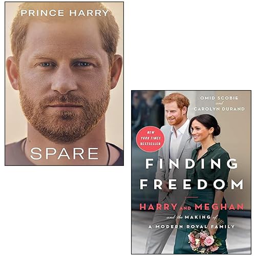 Stock image for Spare By Prince Harry The Duke of Sussex, Finding Freedom By Omid Scobie & Carolyn Durand 2 Books Collection Set for sale by Books Unplugged
