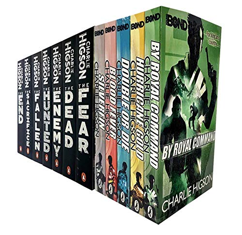 Stock image for Charlie Higson The Enemy and Young Bond Series 12 Books Collection Set for sale by Revaluation Books