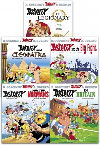 Imagen de archivo de Asterix Series 2 Collection 5 Books Set (Book 6-10) (Cleopatra, the Big Fight, Asterix in Britain, the Normans, Asterix The Legionary) a la venta por Revaluation Books