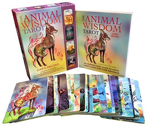 Imagen de archivo de The Animal Wisdom Tarot Deck Cards Collection Box Gift Set Mind Body Spirit Read Astrology & Fortune-telling a la venta por Revaluation Books