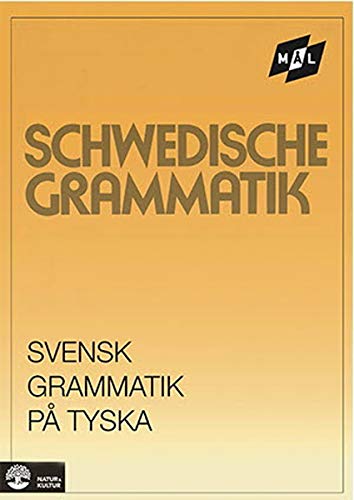 Beispielbild fr Svensk grammatik p tyska zum Verkauf von medimops